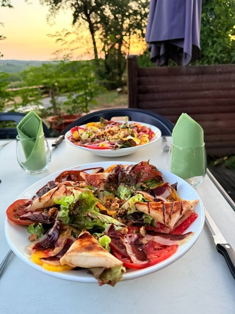 Salade maison de L'Escale de Larcher